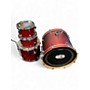 Used Mapex 5 Piece MARS Red Drum Kit Red