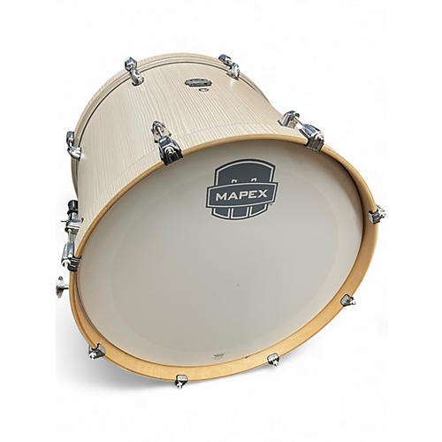 Used Mapex 5 Piece Mars Natural Drum Kit Natural