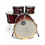 Used Mapex 5 Piece Mars Red Stain Drum Kit Red Stain