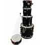 Used Mapex 5 Piece PRO M Black Drum Kit Black