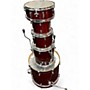 Used Mapex 5 Piece PRO M RED Drum Kit RED
