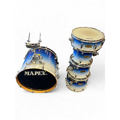 Used Mapex 5 Piece PRO M SERIES  SKY  Drum Kit