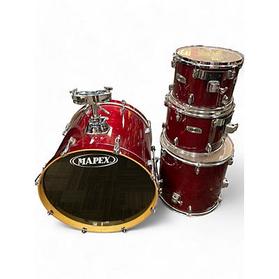 Used Mapex 5 Piece Pro M Cherry Drum Kit