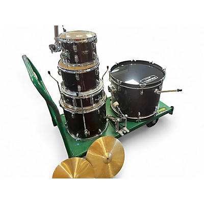 Used Mapex 5 Piece REBAL Red Drum Kit