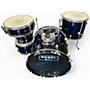 Used Mapex 5 Piece Rebel Black Drum Kit Black