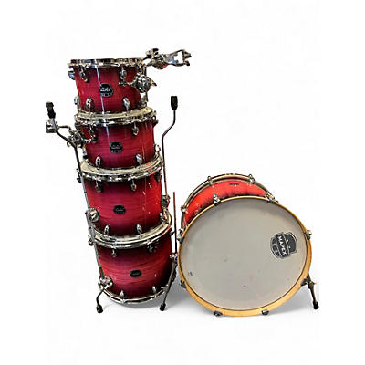 Used Mapex 5 Piece STUDIOEASE 5 PIECE Dark Cherry Burst Drum Kit
