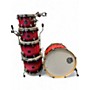 Used Mapex 5 Piece STUDIOEASE 5 PIECE Dark Cherry Burst Drum Kit Dark Cherry Burst