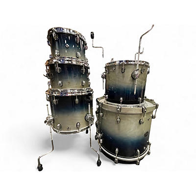 Used Mapex 5 Piece Saturn IV Studioease Ocean Turquoise Drum Kit