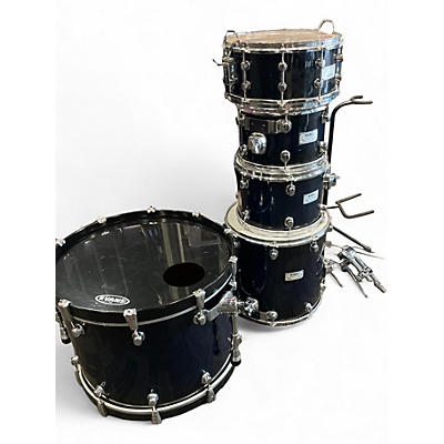 Used Mapex 5 Piece Saturn Pro Midnight Blue Drum Kit