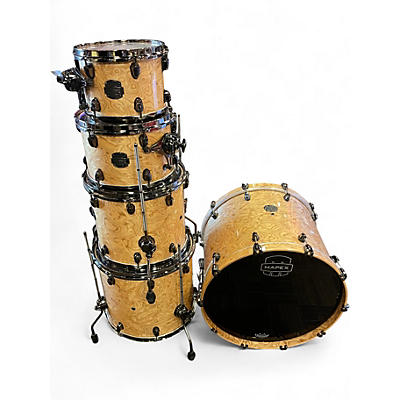 Used Mapex 5 Piece Saturn Standard Natural Drum Kit