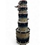 Used Mapex 5 Piece Saturn Studioease Blue Burst Drum Kit Blue Burst