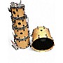 Used Mapex 5 Piece Saturn VI Natural Mapa Burl Drum Kit Natural Mapa Burl