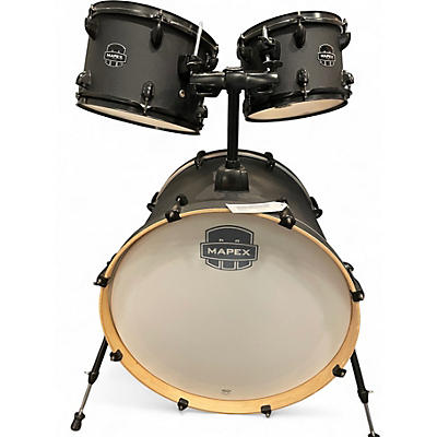 Used Mapex 5 Piece Storm Black Drum Kit