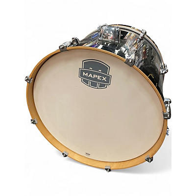 Used Mapex 5 Piece Storm Piano Black Drum Kit