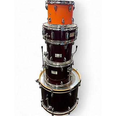Used Mapex 5 Piece V SERIES Burgundy Drum Kit
