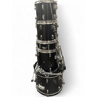 Used Mapex 5 Piece V-Series Black Drum Kit