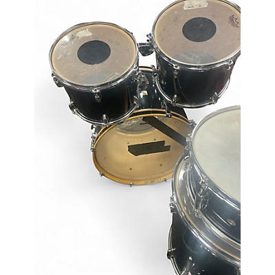 Used Mapex 5 Piece V Series Black Drum Kit