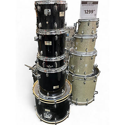 Used Mapex 5 Piece V Series Black Drum Kit