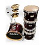 Used Mapex 5 Piece V Series Candy Apple Red Drum Kit Candy Apple Red