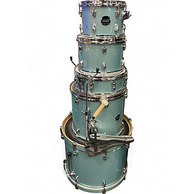 Used Mapex 5 Piece VENUS Blue Drum Kit