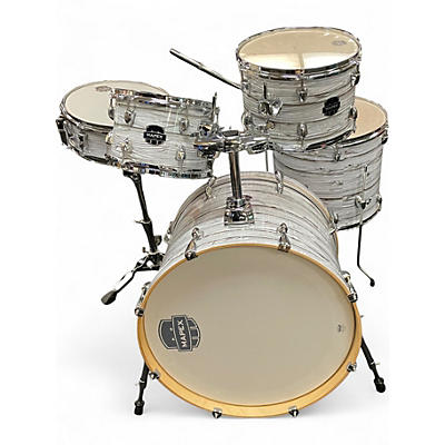 Used Mapex 5 Piece Venus 5-Piece Drum Set White Marblewood Drum Kit