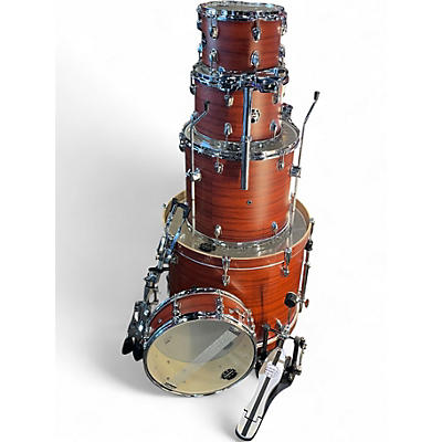 Used Mapex 5 Piece Venus 5-Piece Shell Pack Red Drum Kit