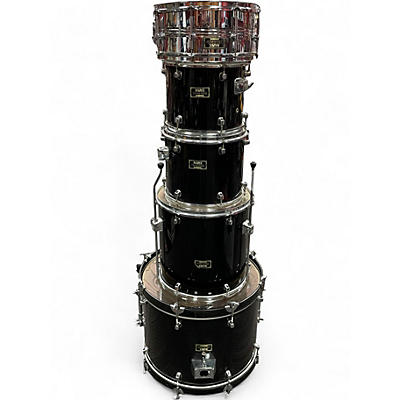 Used Mapex 5 Piece Venus Black Drum Kit
