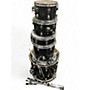 Used Mapex 5 Piece Venus Black Sparkle Drum Kit Black Sparkle