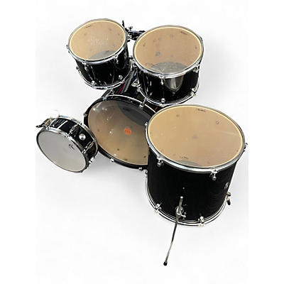 Used Mapex 5 Piece Voyager Black Drum Kit