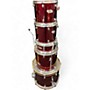 Used Mapex 5 Piece classic Maroon Drum Kit Maroon