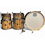 Used Mapex 5 Piece limited edition Mars Series 5 piece Driftwood Chrome Chrome Drum Kit Chrome
