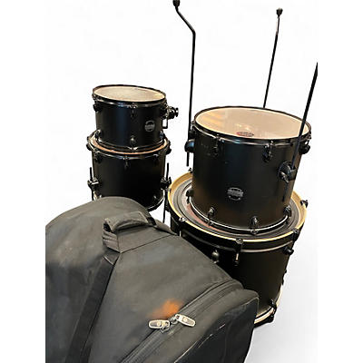 Used Mapex 5 Piece mars matte black Drum Kit