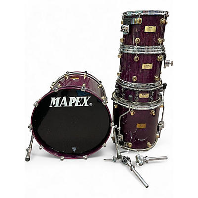 Used Mapex 5 Piece orion classic series 095334 Drum Kit
