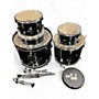 Used Mapex 5 Piece rebel Black Drum Kit Black