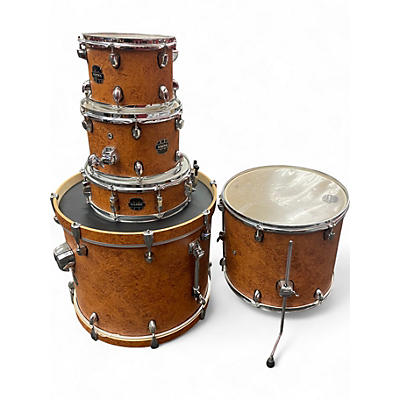 Used Mapex 5 Piece storm Orange Drum Kit