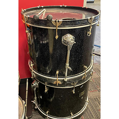 Mapex Used Mapex 5 piece MARS PRO SERIES BLACK SPARKLE Drum Kit