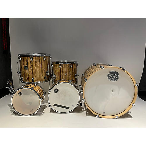 Mapex Used Mapex 5 piece Mars Driftwood Finish Drum Kit Driftwood Finish