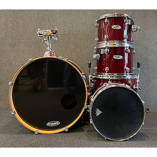 Mapex Used Mapex 5 piece Pro M Cherry Drum Kit Cherry