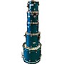 Used Mapex Used Mapex 5 piece Saturn Pro Series Teal Drum Kit Teal