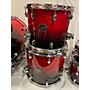 Used Mapex Used Mapex 5 piece Saturn V Studioease Scarlet Fade Drum Kit Scarlet Fade