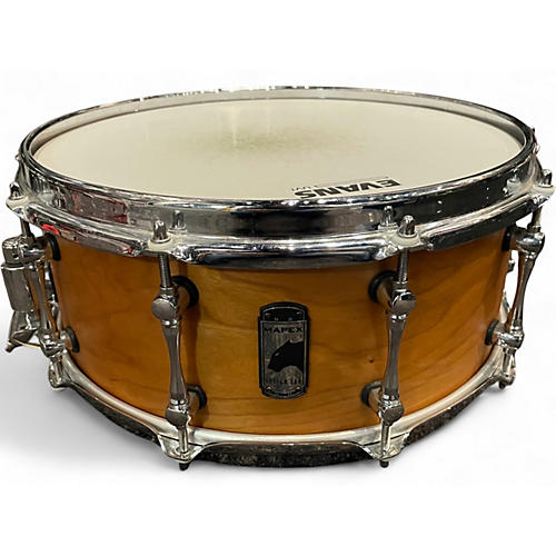 Used Mapex 5.5X13 BLACK PANTHER CHERRY BOMB Natural Drum Natural 9