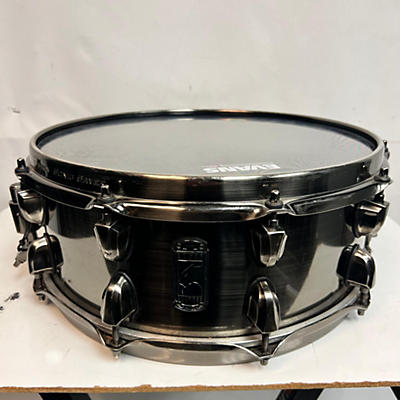 Mapex Used Mapex 5.5X14 Black Panther Machette Drum Black Chrome