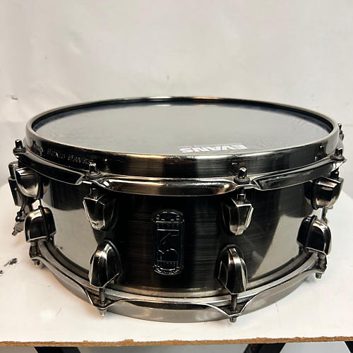 Mapex Used Mapex 5.5X14 Black Panther Machette Drum Black Chrome Black Chrome 10