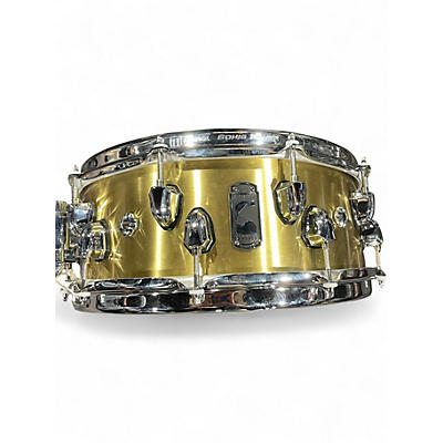 Used Mapex 5.5X14 Black Panther Metallion Brass Snare Brass Drum