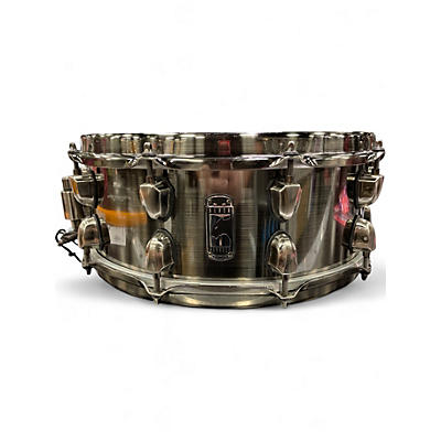 Used Mapex 5X14 Black Panther Blade Snare Brushed Nickel Drum