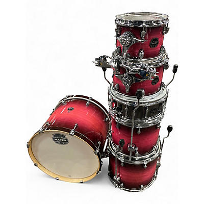 Used Mapex 6 Piece ARMORY  tanzanite burst Drum Kit