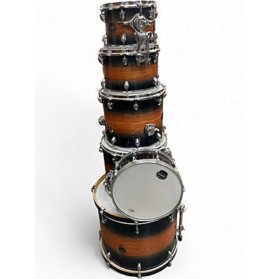 Used Mapex 6 Piece Armory StudioEase Carribean Burst Drum Kit