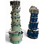 Used Mapex 6 Piece Armory studioease ultramarine Drum Kit ultramarine