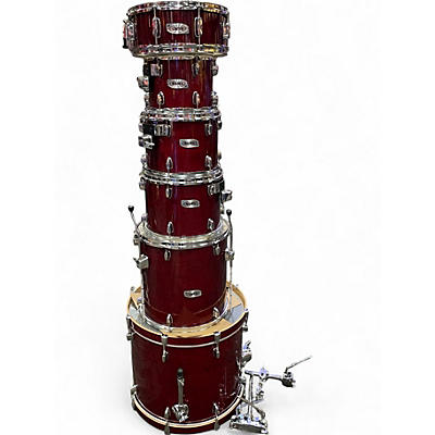 Used Mapex 6 Piece M Series Cherry Drum Kit