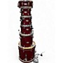 Used Mapex 6 Piece M Series Cherry Drum Kit Cherry